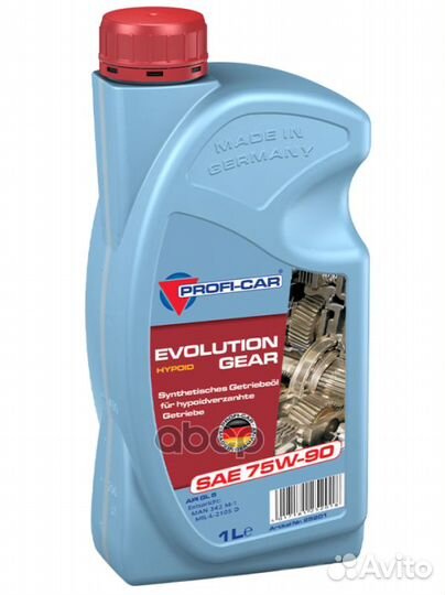 Prof Hypoid Evolution Gear 75W90 (1L) масло тра