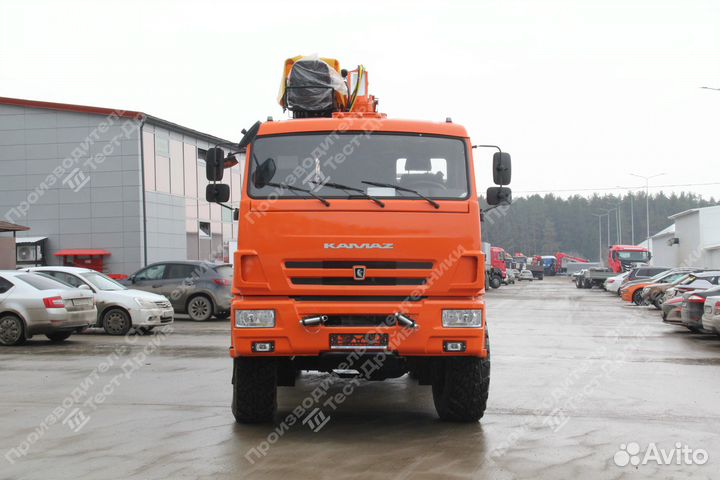 Бортовой грузовик КАМАЗ 43118-6012-48 с КМУ HANGIL SV, 2025