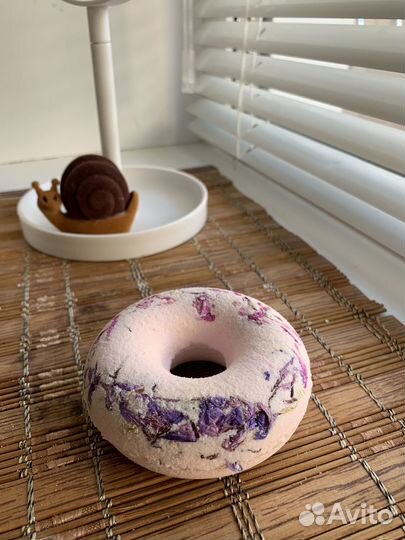 Бомбочка и соль для ванны ручной работы