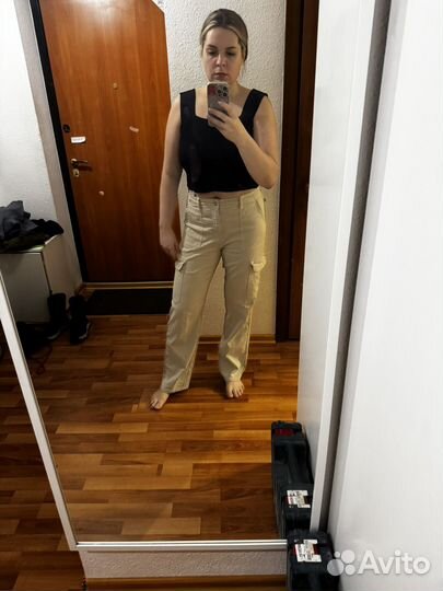 Брюки карго размер 48