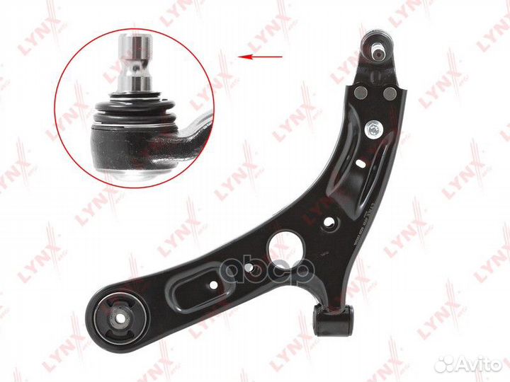 Рычаг KIA ceed/hyundai I30 12- пер.подв.лев