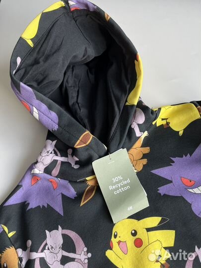 Худи H&M (98/104, 122/128) Покемоны