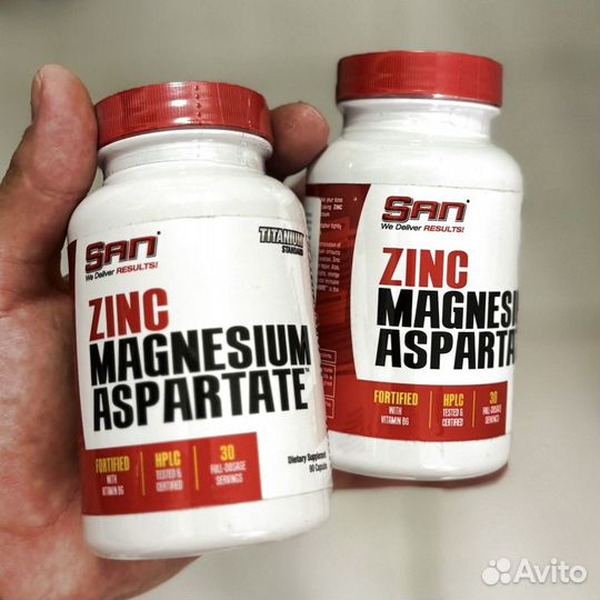 Зма/тестобустер zma/для массы 90шт