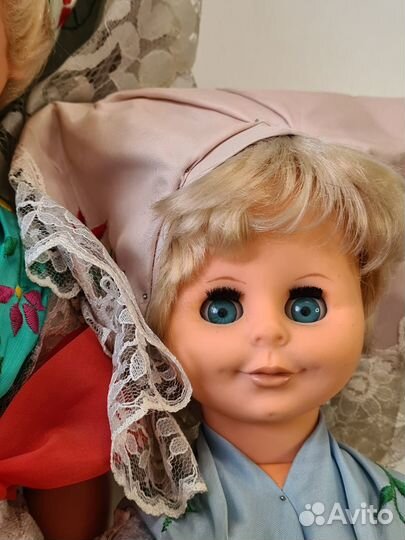 Кукла немецкая ГДР Шпреевальд коллекционная