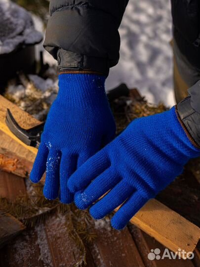 Перчатки рабочие зимние акрил с пвх
