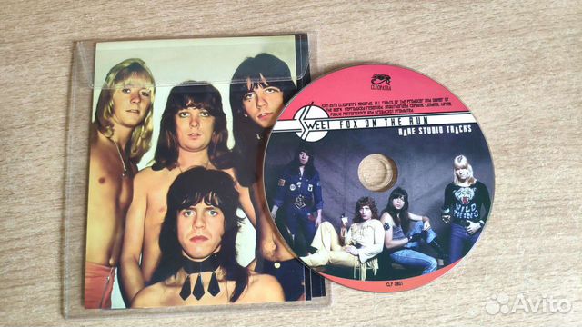 CD диск группа sweet