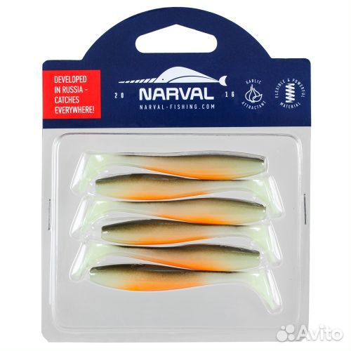 Силиконовая приманка Narval Choppy Tail 8cm #049 6