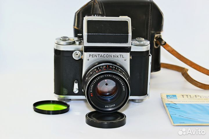 Pentacon SIX TL немецкая зеркалка kit Biometar
