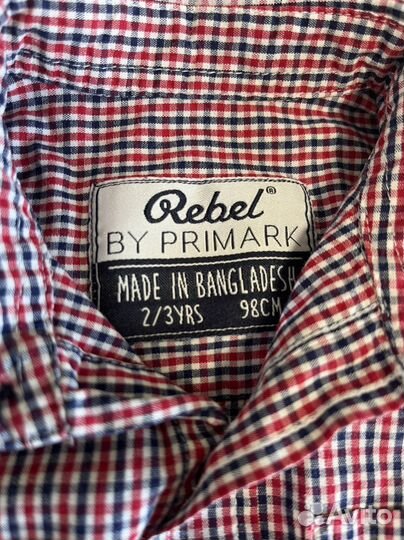 Рубашка + брюки р-р92