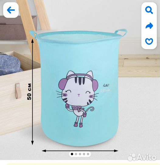 Тюбинг ватрушка 100 см, корзины для игрушек