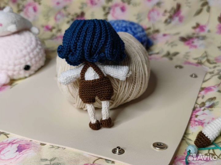 Вязанная кукла амигуруми