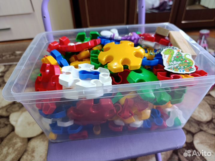 Кубики, ромашка