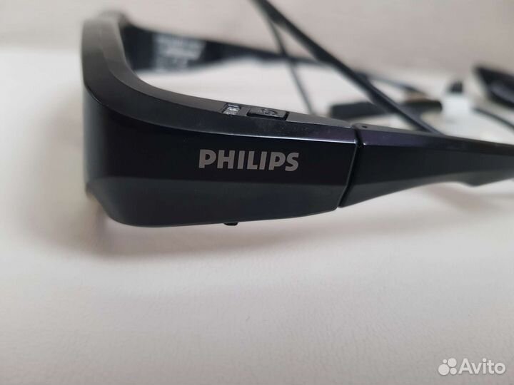 Активные 3D очки Philips с аккумулятором рта 518