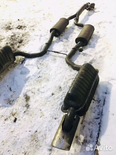 Глушитель Mercedes w220 6.0 long