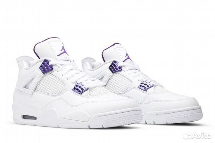 Кроссовки Air Jordan 4 Retro Purple Metallic