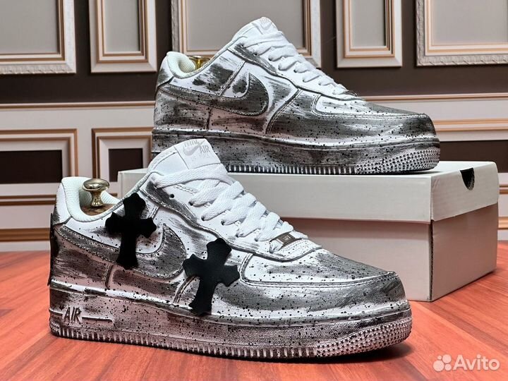 Кроссовки Nike Air Force 1 x Chrome Hearts