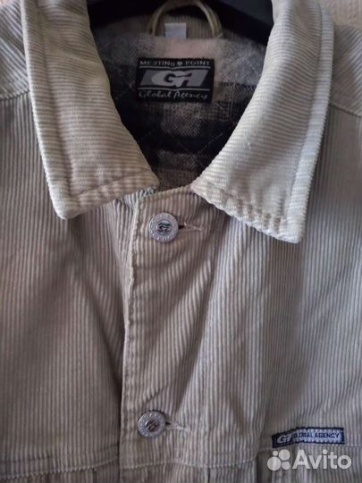 Вельветовая куртка мужская