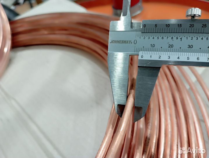 Трубка тормозная Медная 4,75 мм. Бухта 18 метров