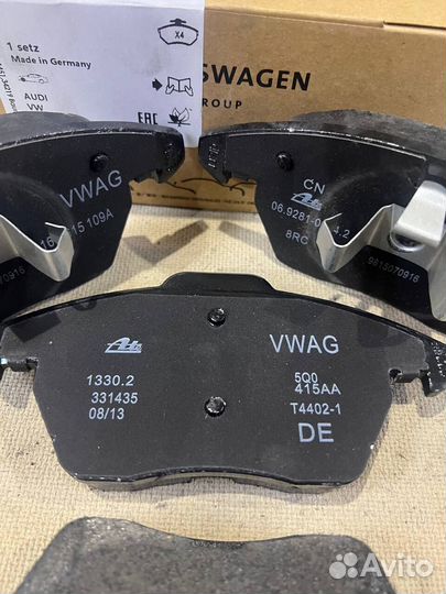 Колодки VAG Октавия Рапид Поло Пассат Джетта Гольф