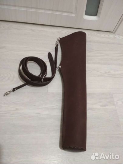 Колчан для стрел из натуральной кожи