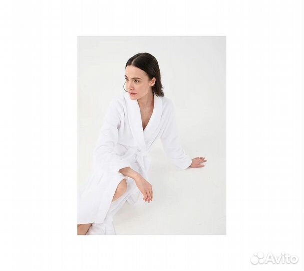 Халат махровый GoodNight Bamboo 50-52 (хl) белый