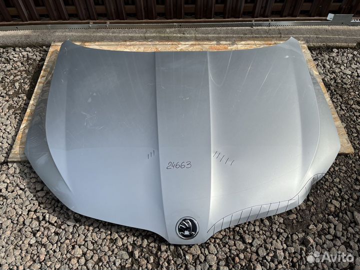 Капот Skoda Octavia A7 Рестайлинг 2017-2020