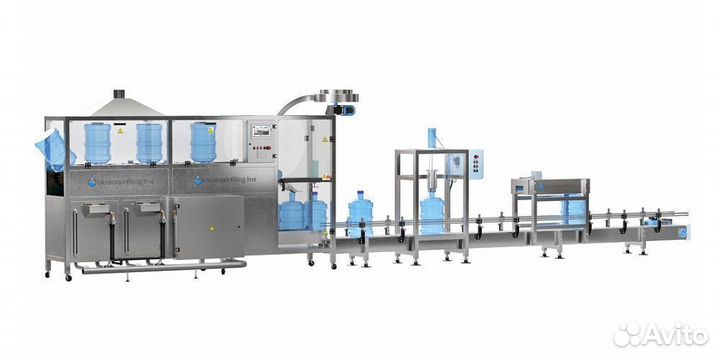 Линия розлива 19,0 литров