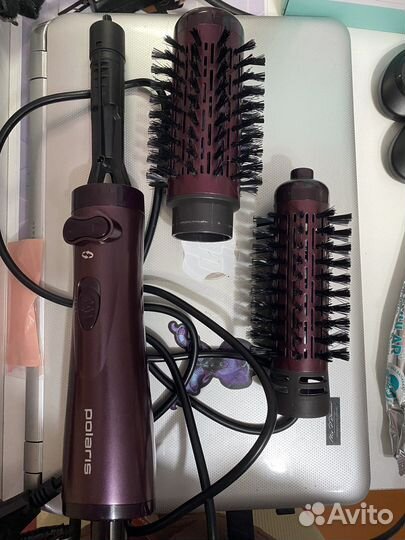 Фен щетка polaris