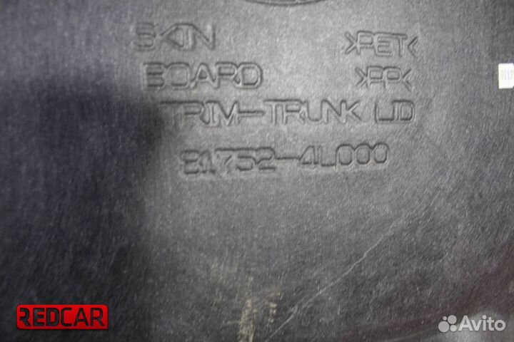 Обшивка крышки багажника Sedan Hyundai Solaris