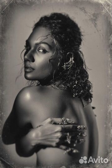 Серьги шипы трайбл ретро этно восток экзотика сере