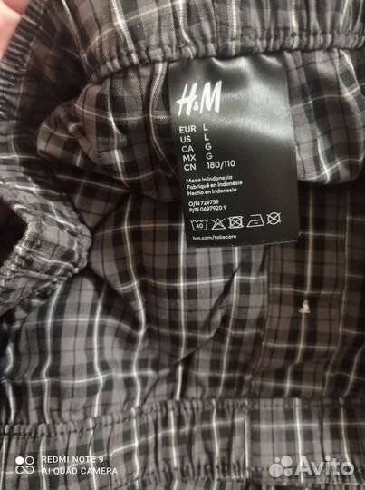 Новые мужские трусы боксеры HM 3 шт