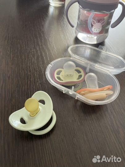 Соска пустышка philips avent 0 6 ортодонтическая