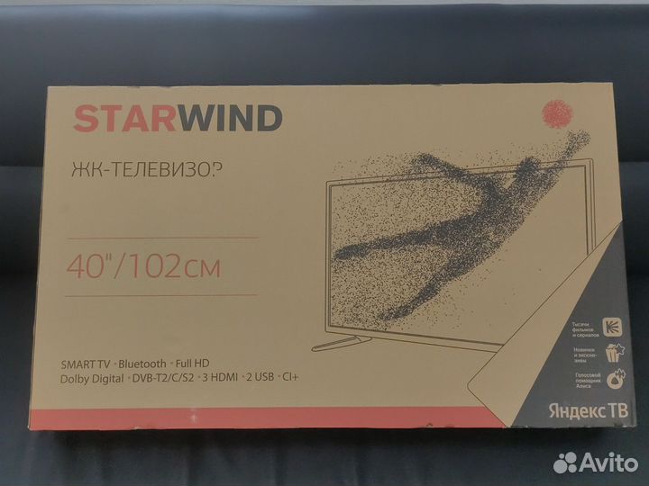 SMART Телевизор starwind 40SG300 новый