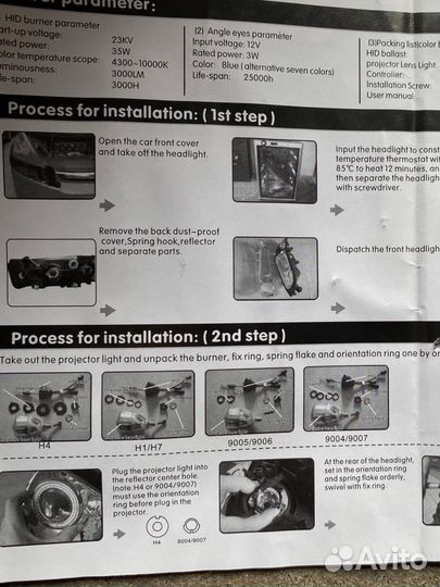 Биксеноновые линзы