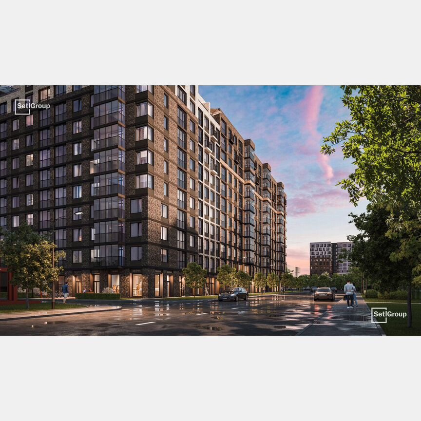 1-к. квартира, 34,8 м², 8/11 эт.