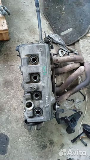 Головка блока цилиндров на toyota 5S FE/3Sfe/4Sfe