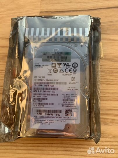Жесткий диск Hewlett Packard Enterprise