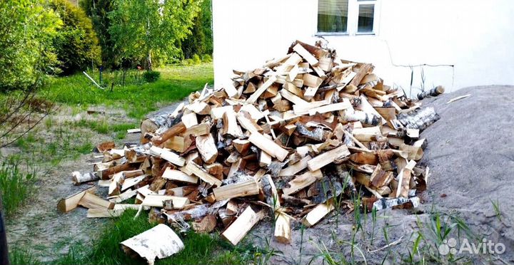 Дрова Осина подготовленные