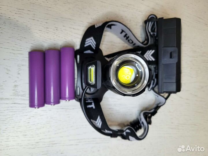 Супермощный налобный фонарь P100