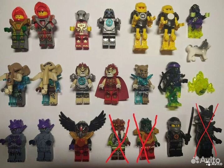 Минифигурки лего и детали к ним