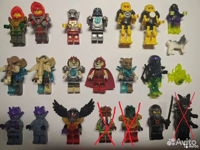 Минифигурки лего и детали к ним