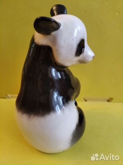 Статуэтка Форфоровая Панда Медведь сидячая