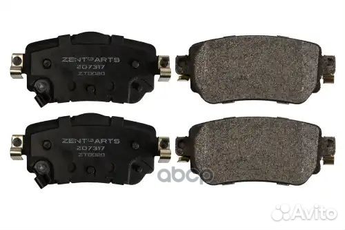 Колодки дисковые задние\ Nissan Qashqai