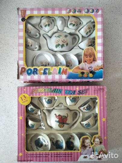 Наборы детской фарфоровой посуды