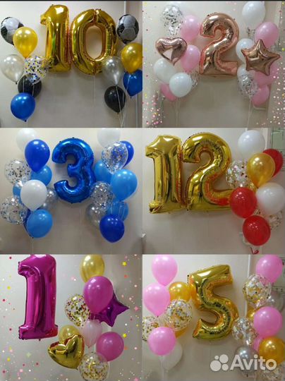 Воздушные шары, шарики с гелием цены в описании