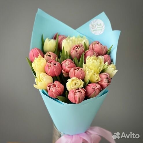 Цветы - букет тюльпанов с доставкой