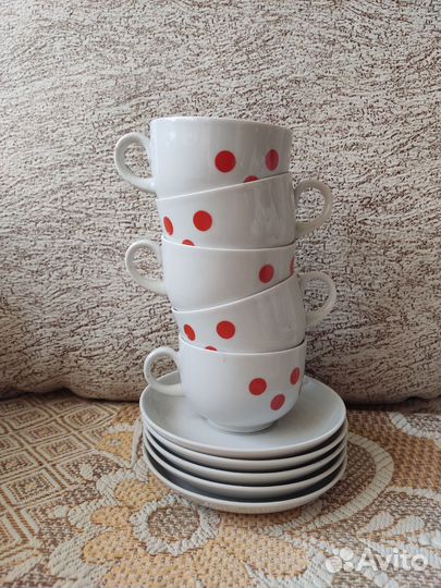 Чайная пара Дулево 5 штук