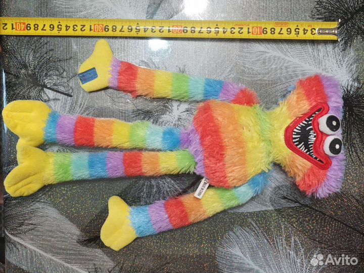 Мягкая игрушка.Хаги-Ваги (радужный)