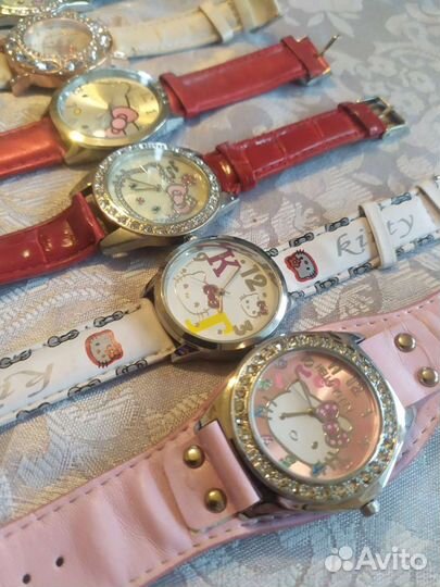 Часы hello kitty для девочек