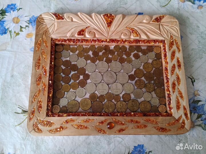 Рамка с монетами